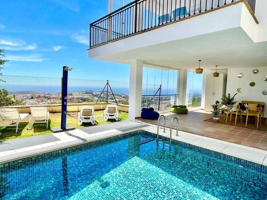 Mirador Panoramic Sea Views - Private villa Mijas Exterior foto